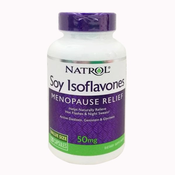 Tinh chất mầm đậu nành Natrol Soy Isoflavones 50mg 120v, giá tốt