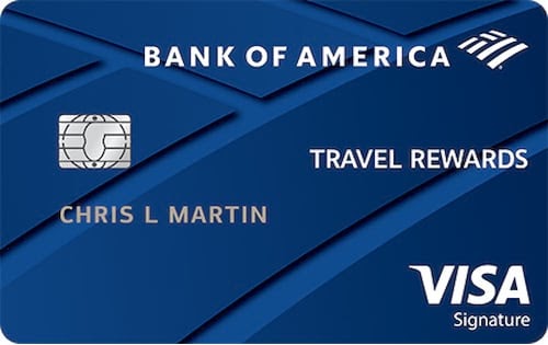 BoA Travel Rewards Credit Card