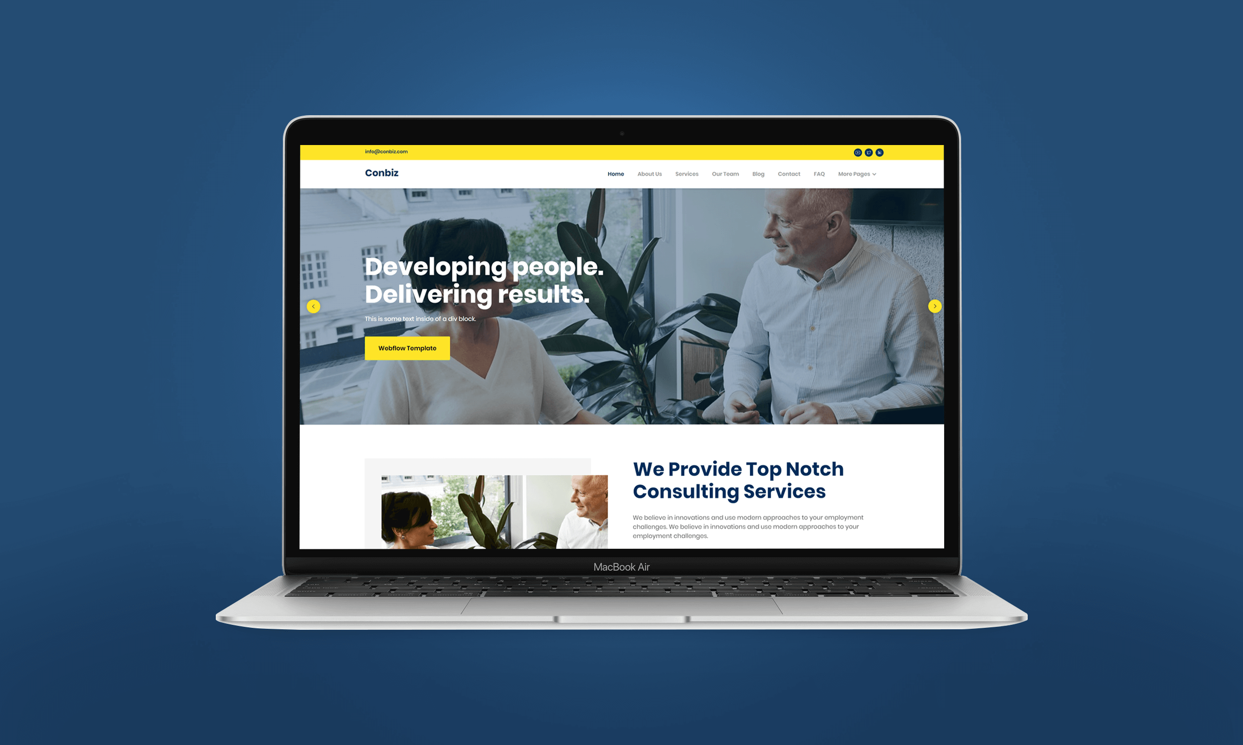 Consulting Webflow Responsive Template