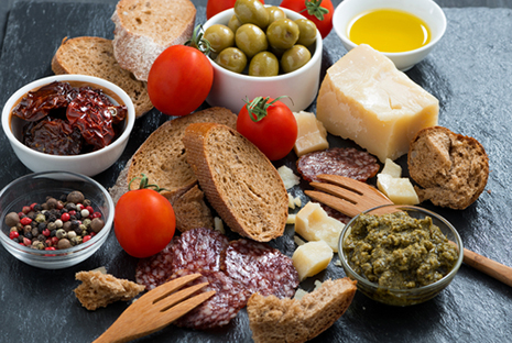 Mediterranean food is great for lowering BP