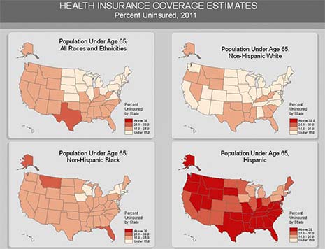 High Rate of Uninsured Latinos