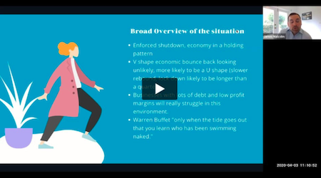 Screen grab from webinar