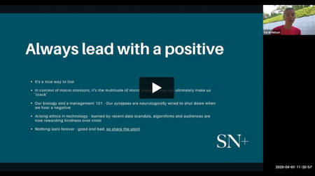 Screen grab from webinar
