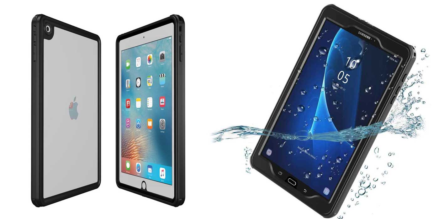 IP68 Waterproof tablet & iPad cases for schools