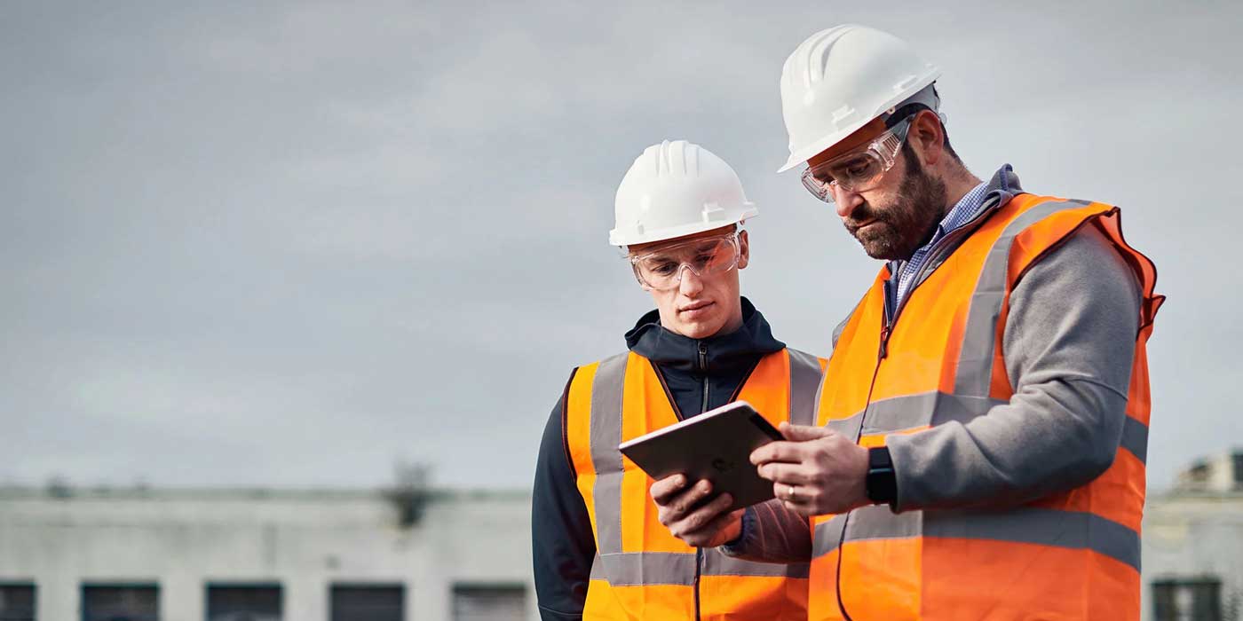 iPads for construction