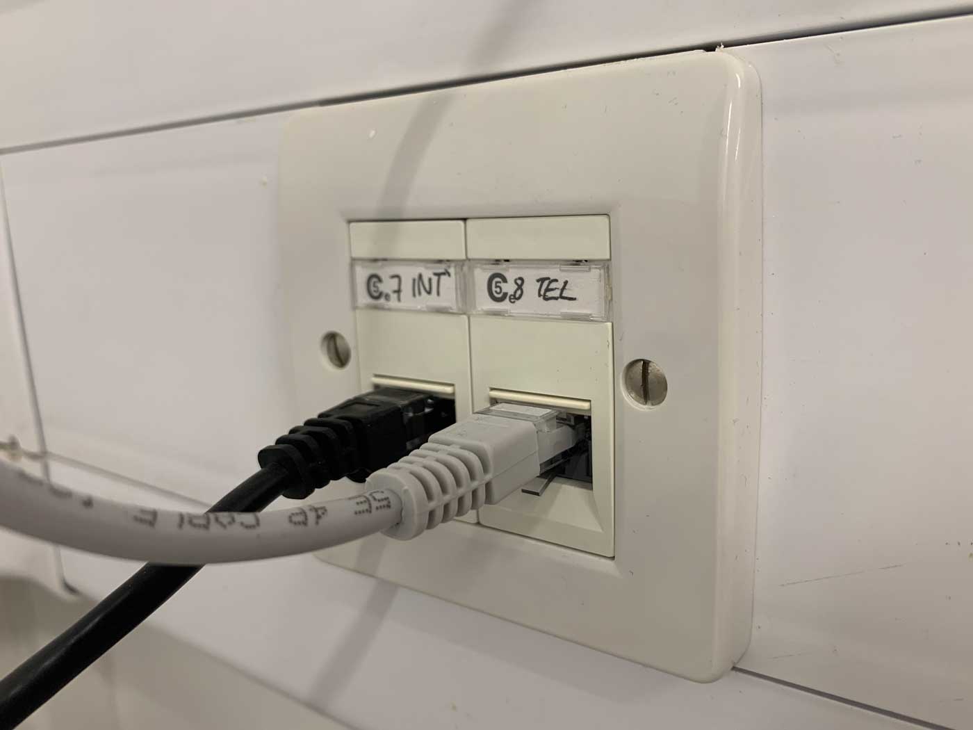 CAT5 Network point