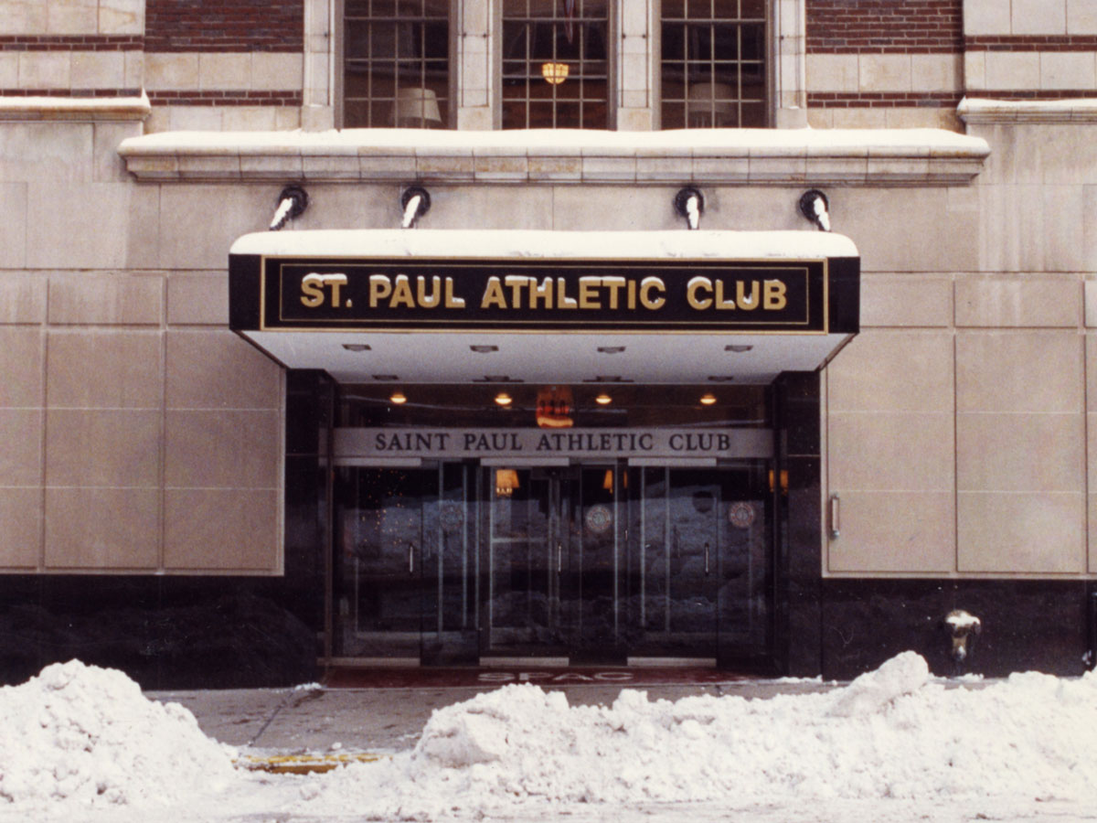Old Saint Paul Athletic Club entrance