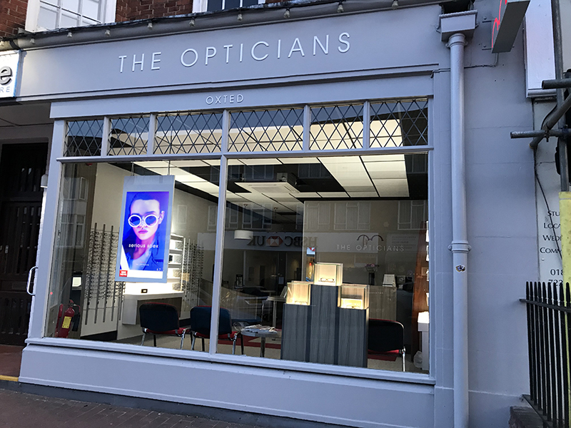 Hanging double sided LED displays