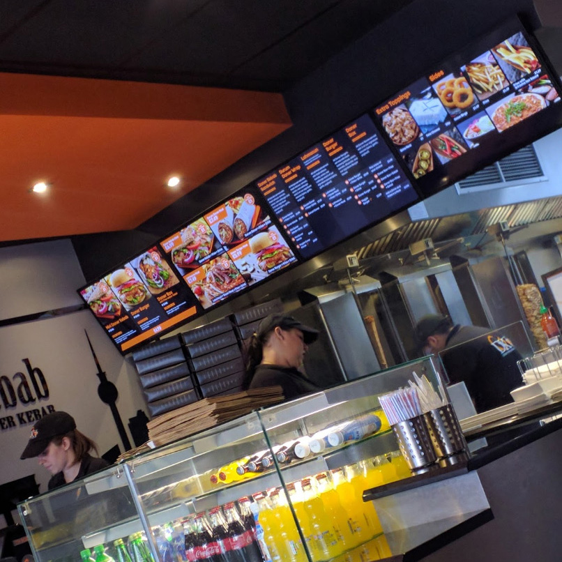 LCD Digital Menu Boards ONQDigital Australia