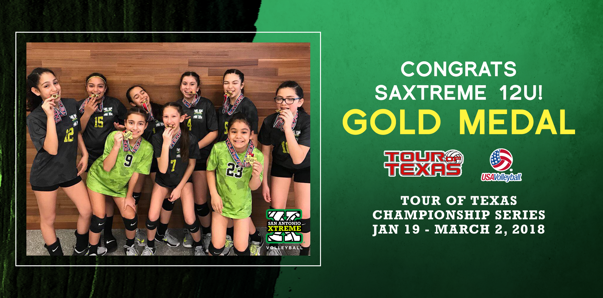 San Antonio Xtreme Volleyball Club 'Best Coaching in SA'