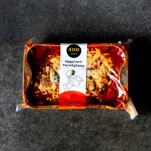 Eggplant parmigiana (6 portion tray)