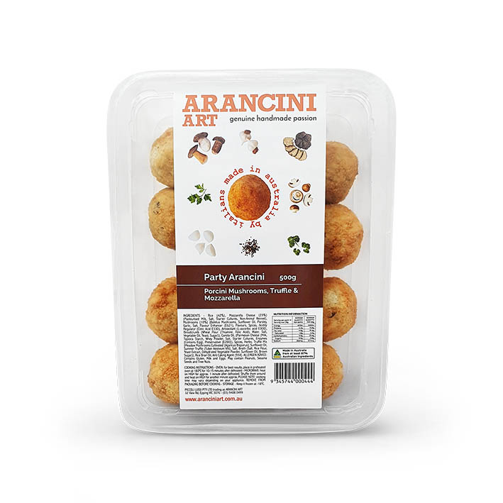 Party arancini porcini mushrooms & truffle