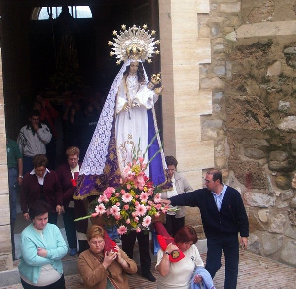 salida del templo de ns de la rogativa