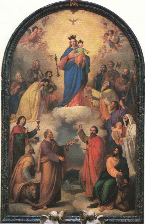 cuadro maria auxiliadora
