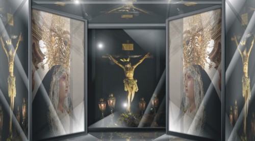 cartel semana santa fondo