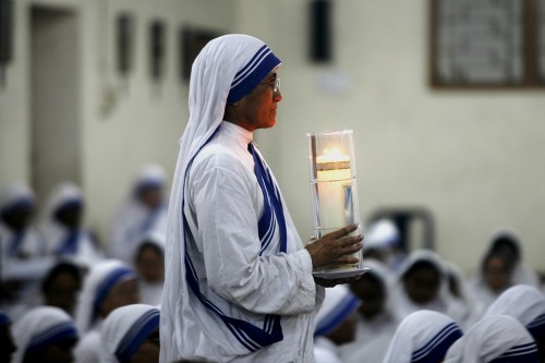 monjas de las hermanas de la caridad de la madre teresa de calcuta