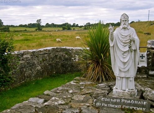 estatua de san patricio