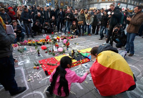 homenaje de belgica a las victimas del atentado fondo