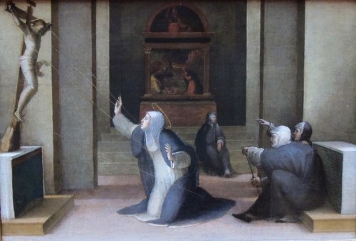 st catalina de siena y los estigmas