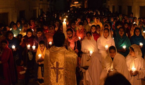 cristianos pascua pakistan fondo