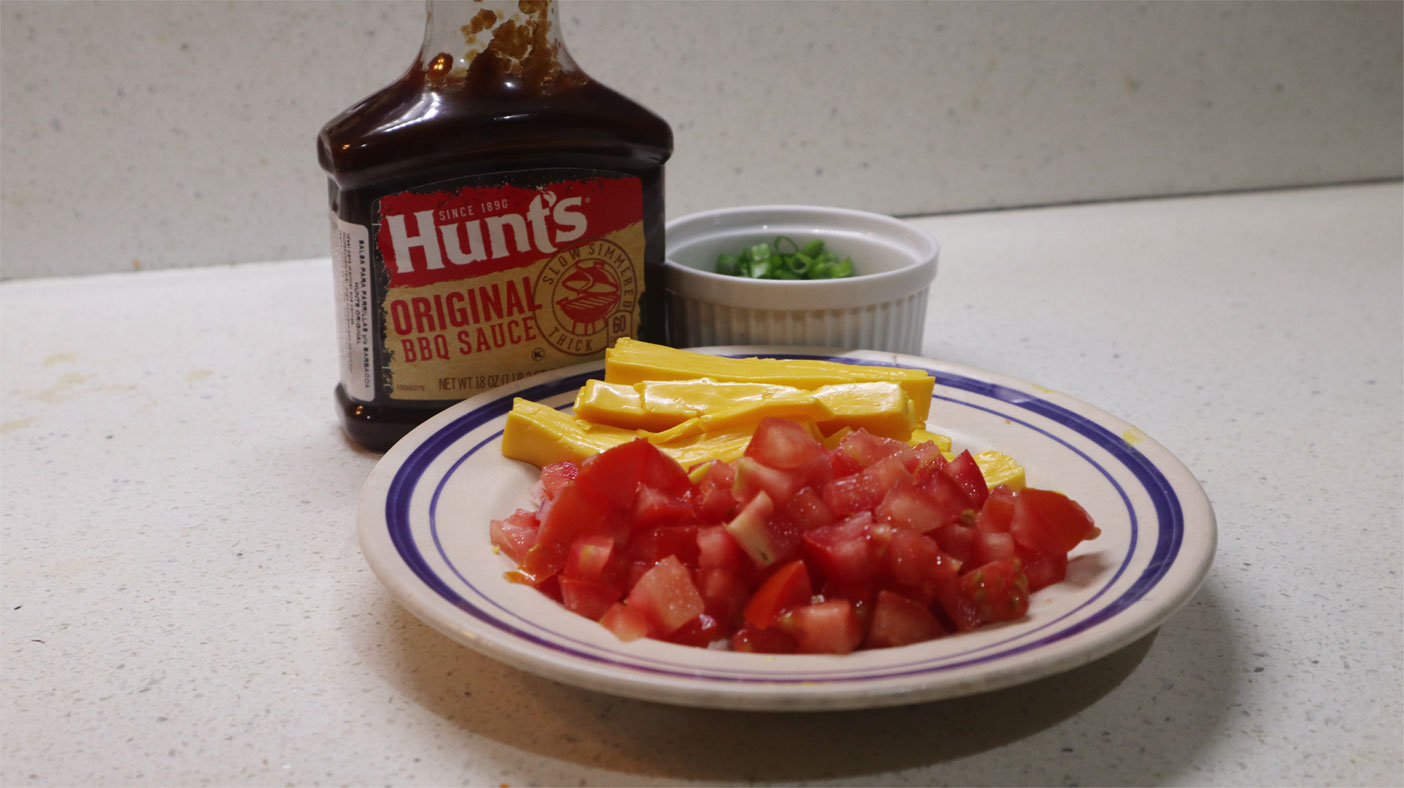 ingredientes para los nachos