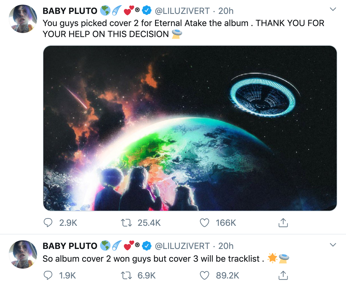 Lil Uzi Vert just ran a series of A/B Tests to Determine the Creative ...