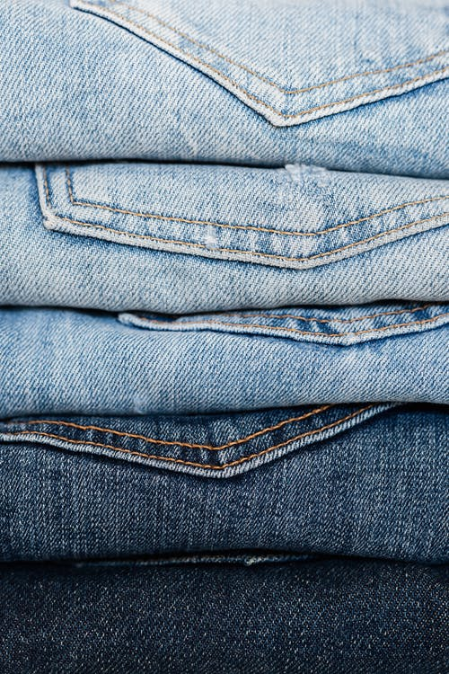 jeans stacks