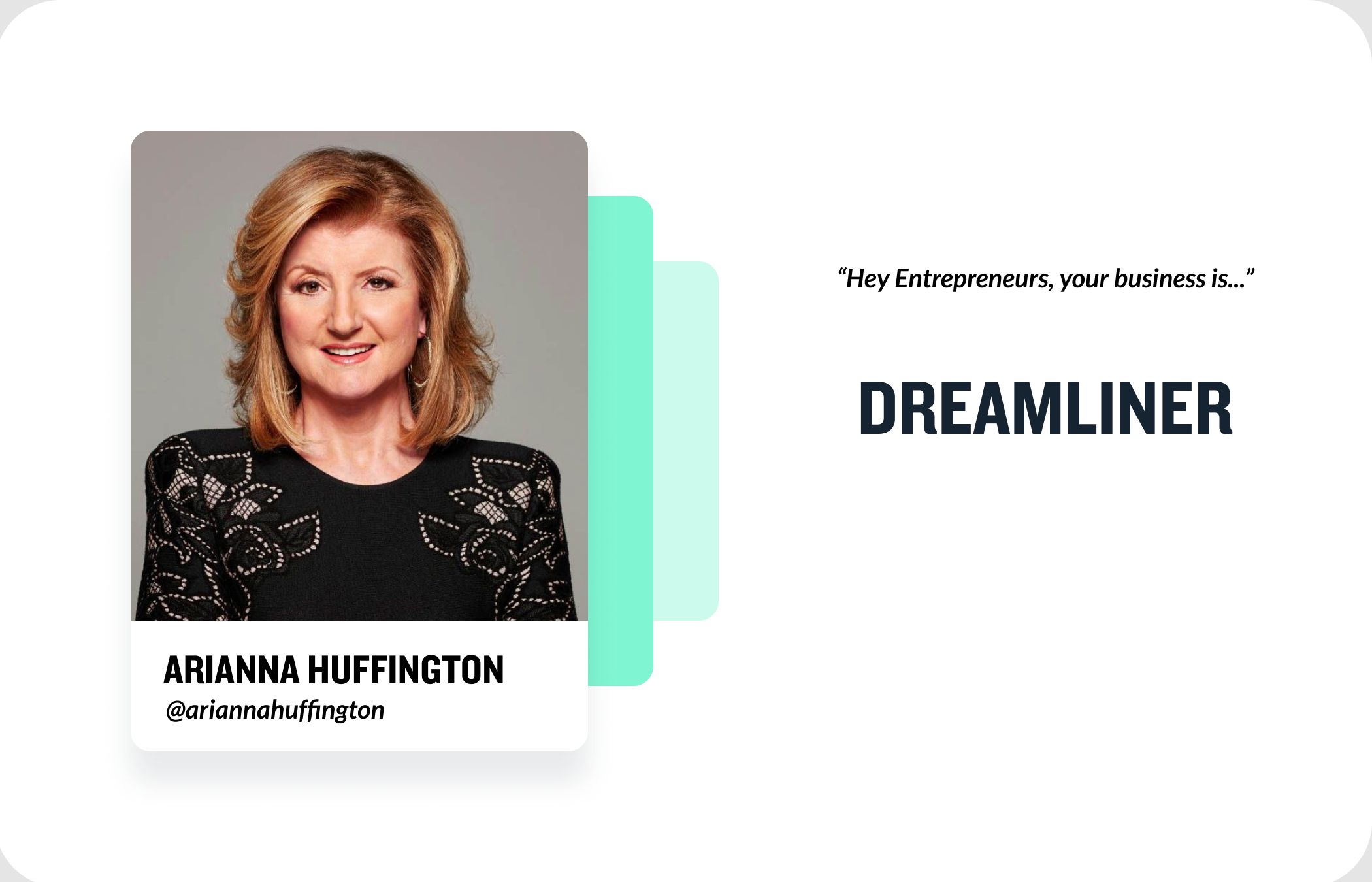 Arianna Huffington