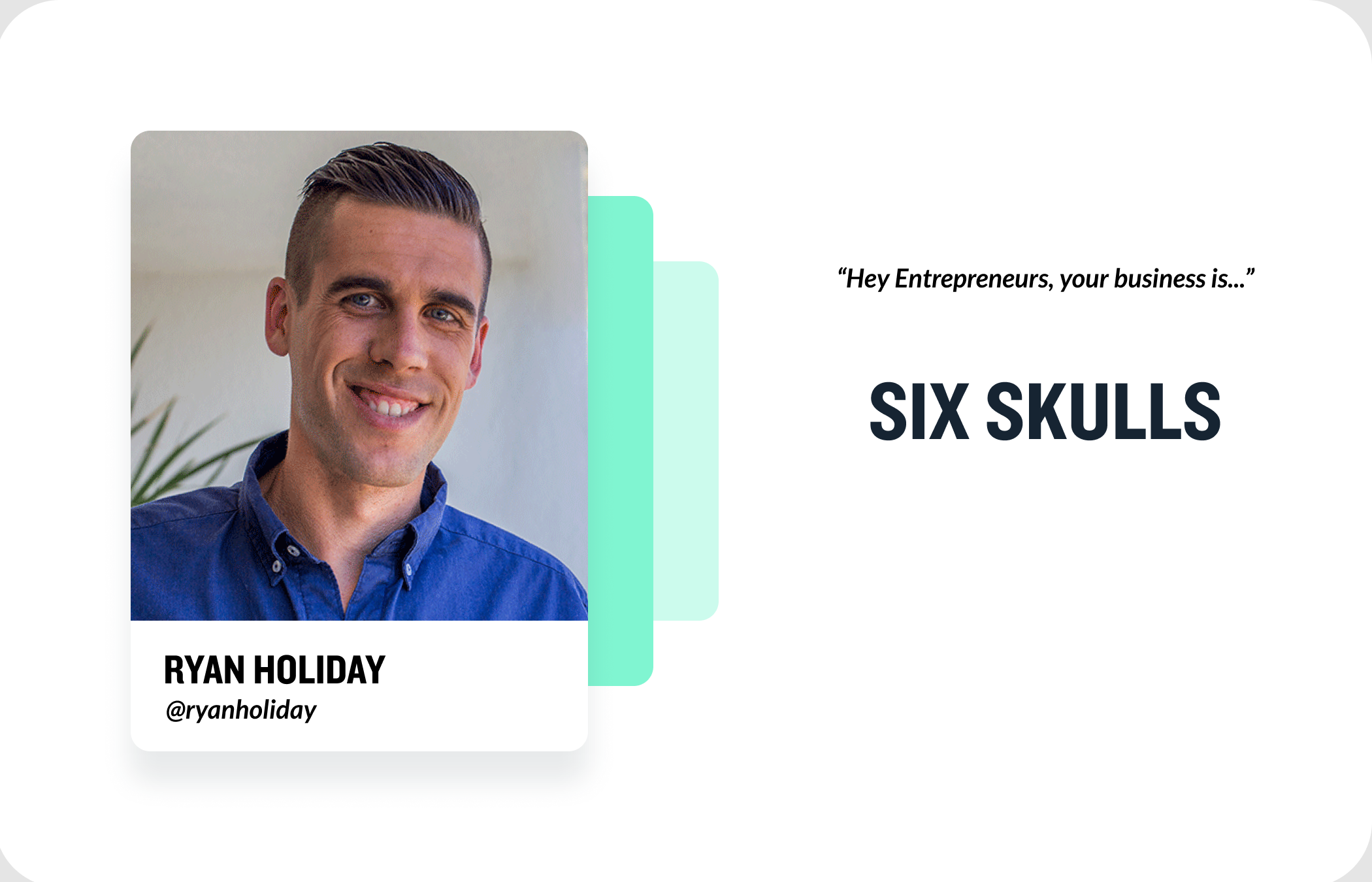 Ryan Holiday