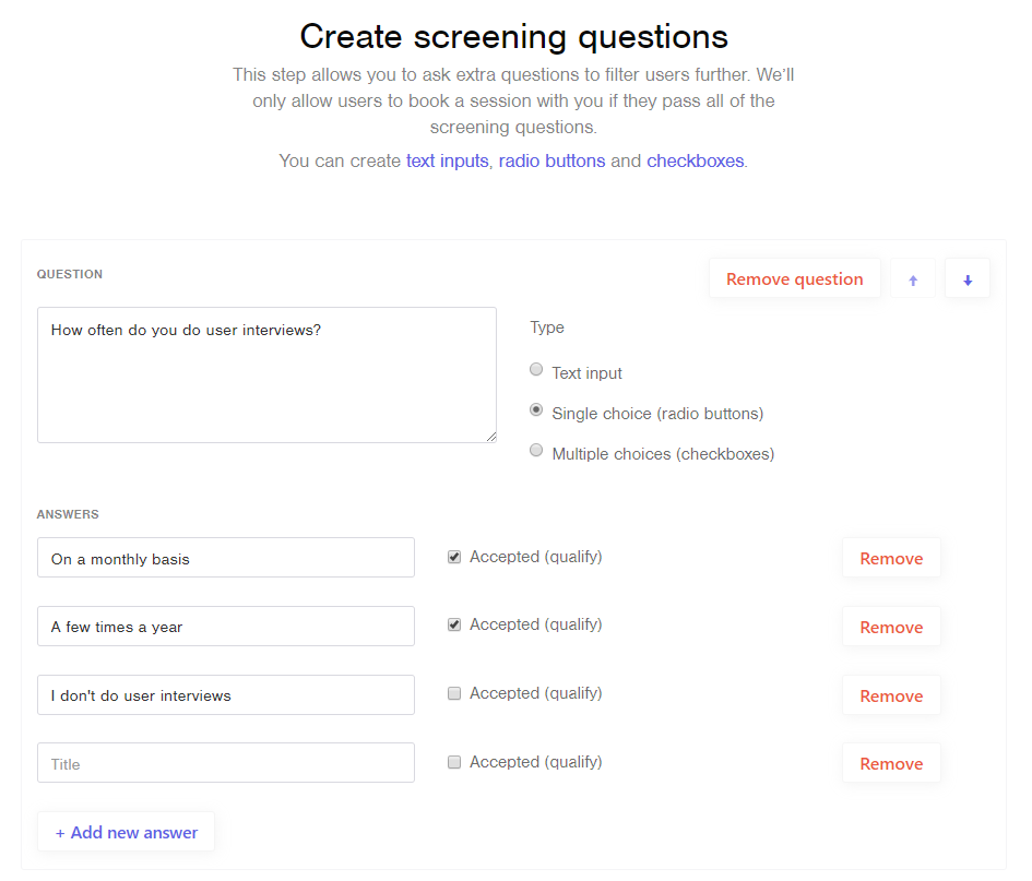 screener