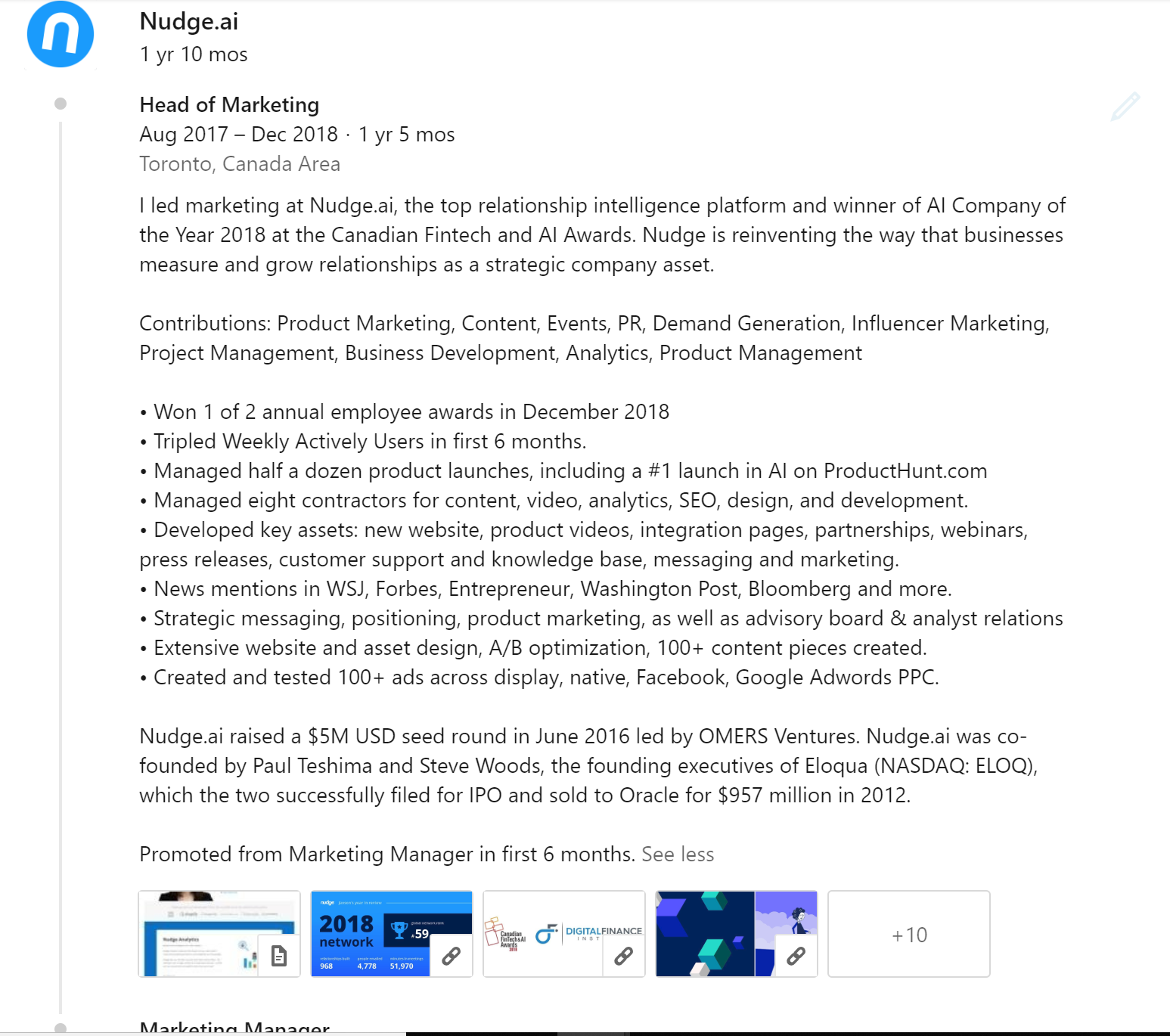 Jaxson Khan LinkedIn career history