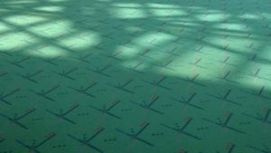 Portland airport carpet