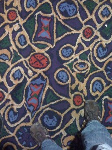 Seattle Movie Theater carpet