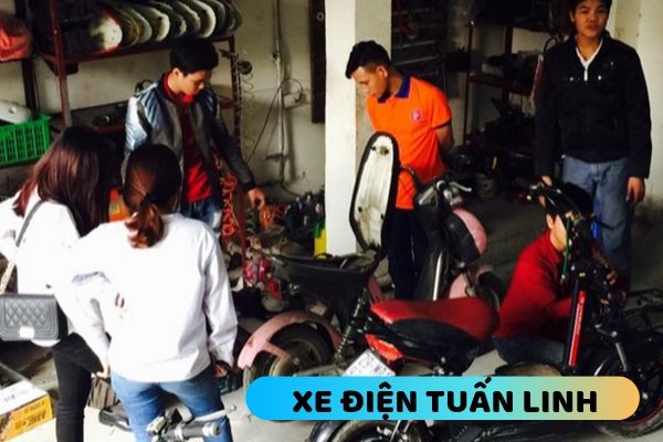 dịch vụ sửa xe đạp điện tại Thanh Xuân 