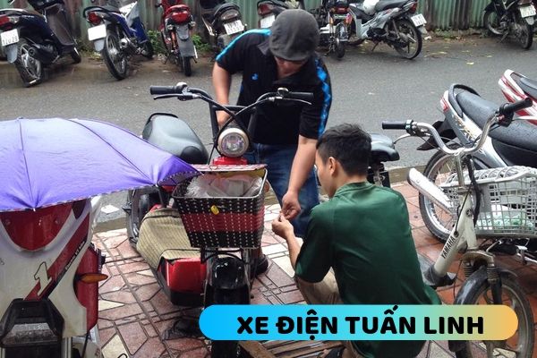 dịch vụ sửa xe đạp điện tại Đống Đa