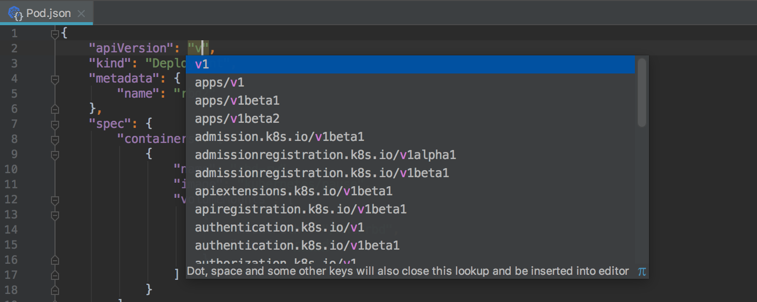 JetBrains UI Screenshot