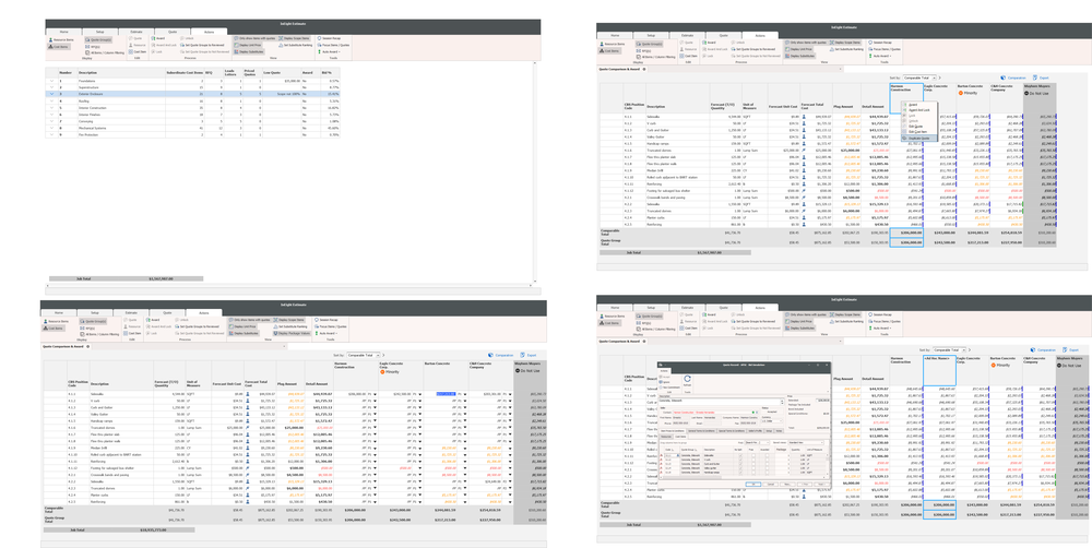 Different options for high priority gaps between products