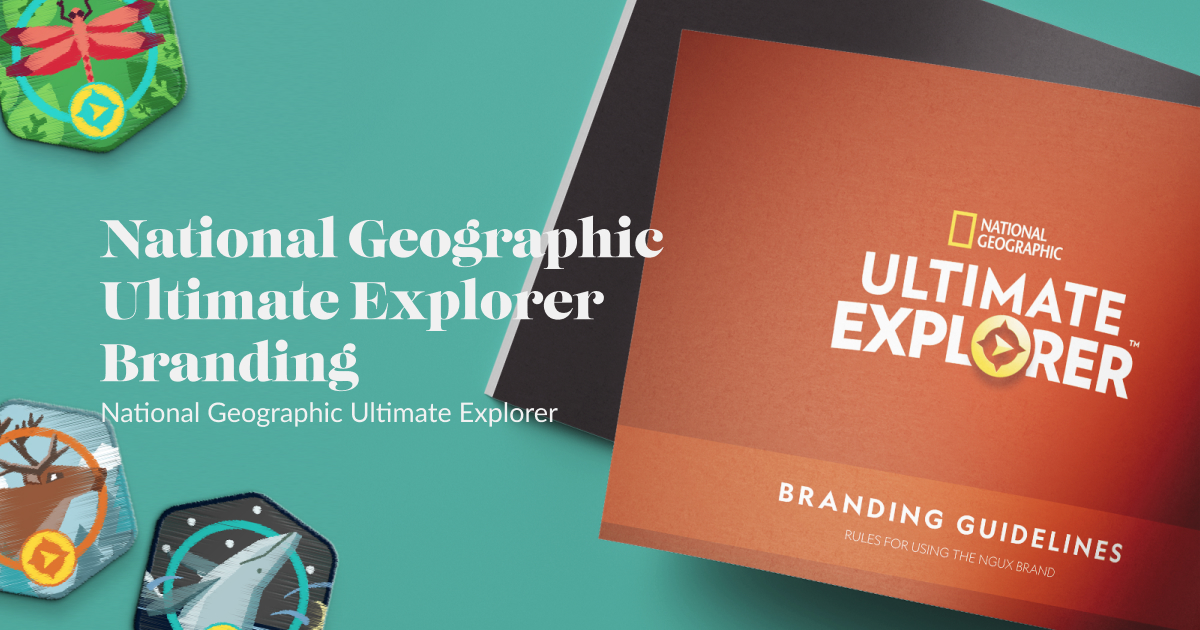 Nat Geo Ultimate Explorer Branding for National Geographic Designed