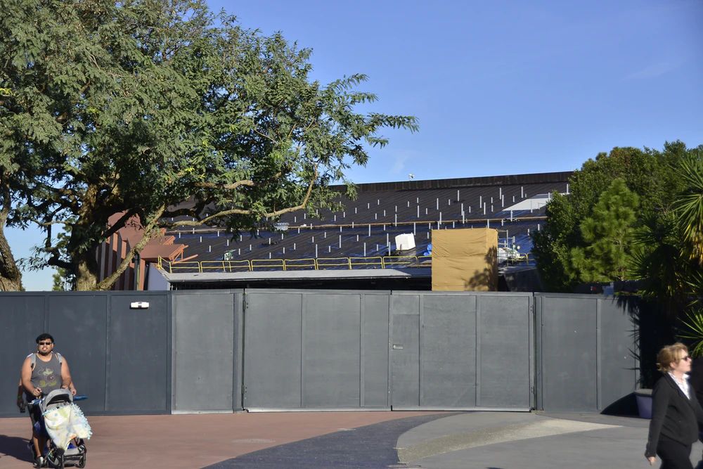Future Commerce Insiders - Construction under way at Future World Showcase, Epcot Center.