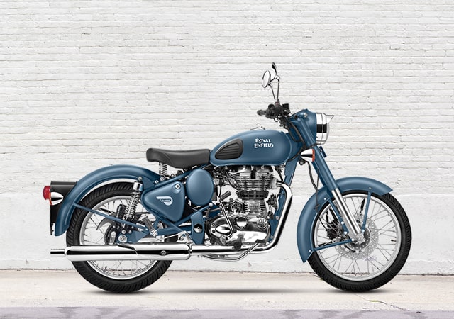 Royal Enfield Classic 500 Squadron Blue