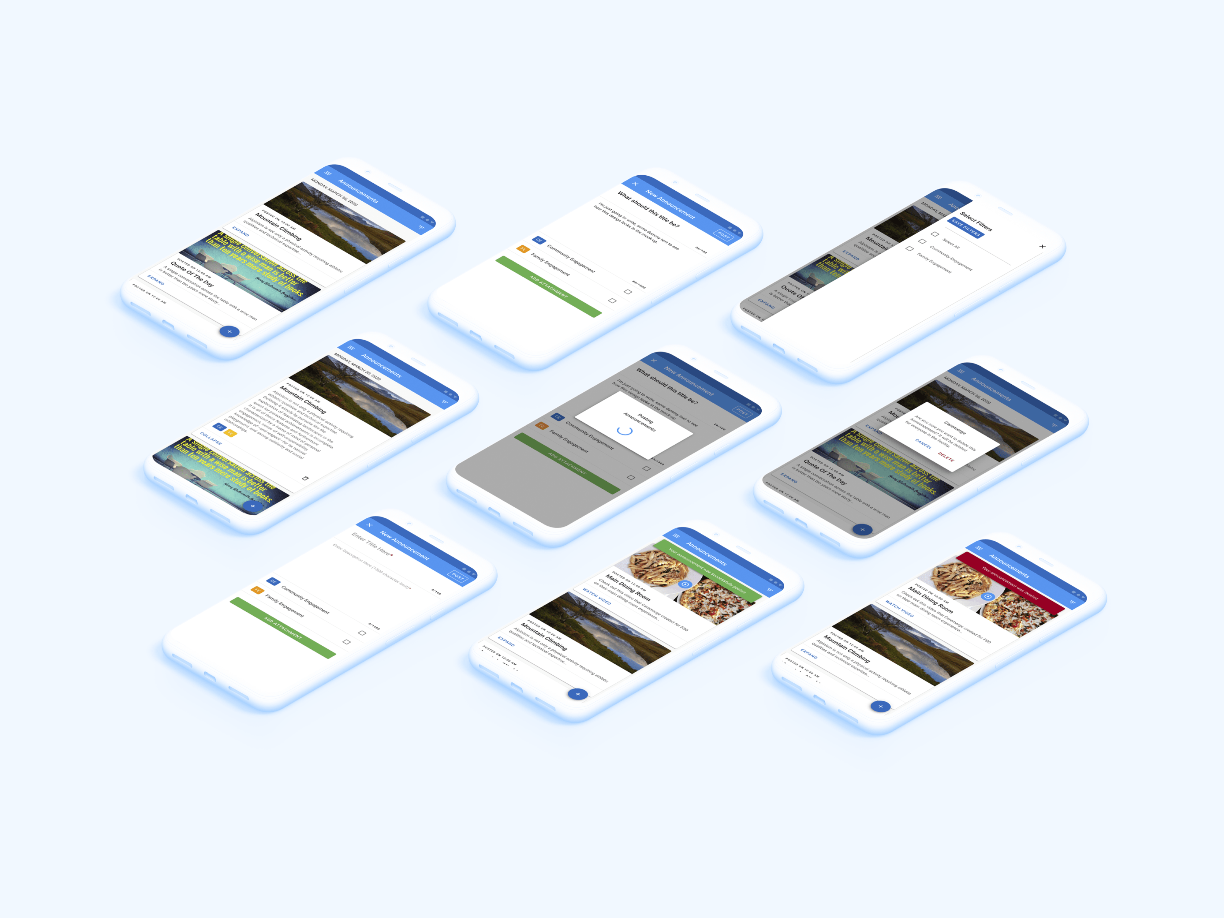 Staff App - Android | Lex Walker | UI/UX Designer