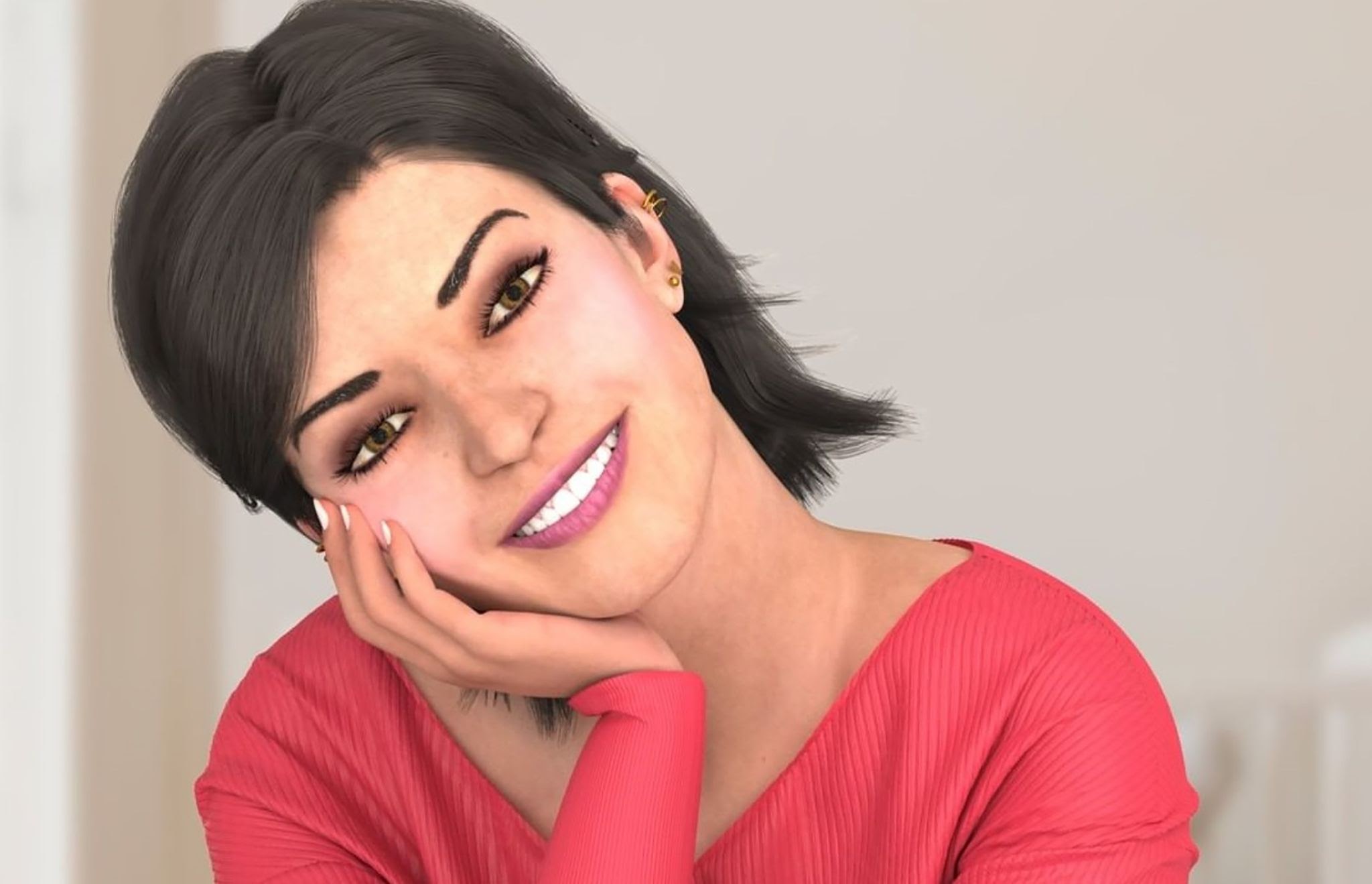 Image of Lu of Magalu smiling
