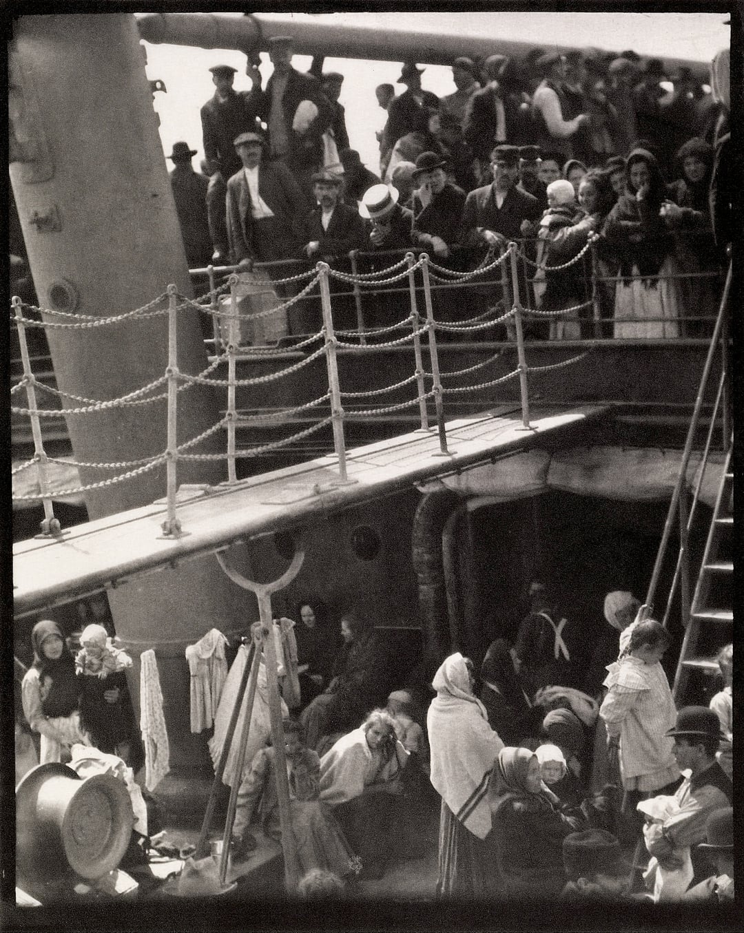 Artdoc Magazine Geometry and immigrants in The Steerage Alfred