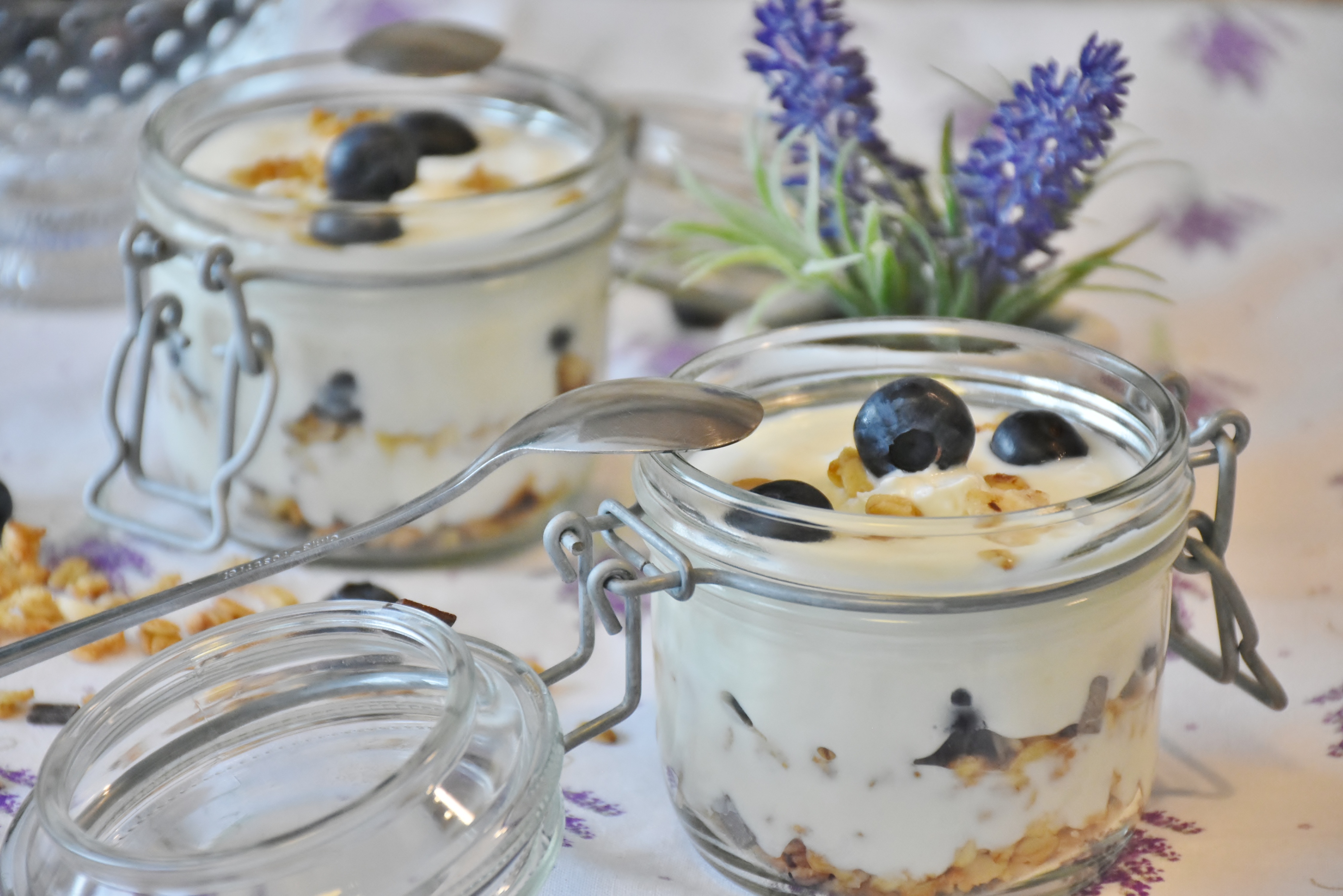 fruit parfait dessert