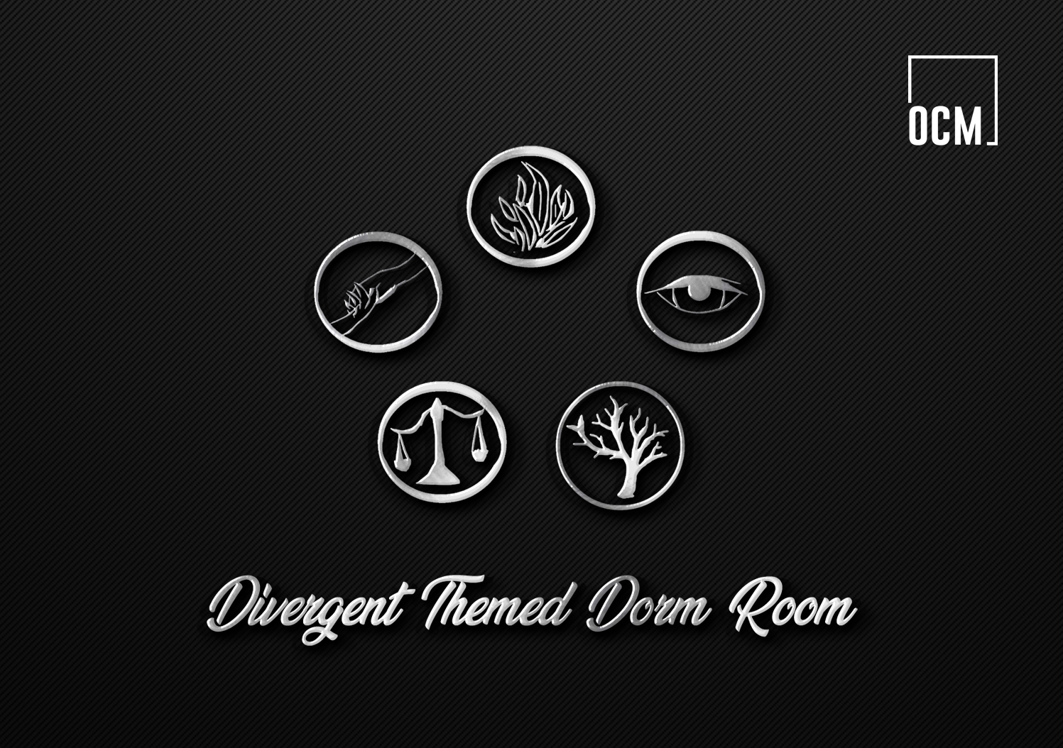 Divergent Themed Dorm Room