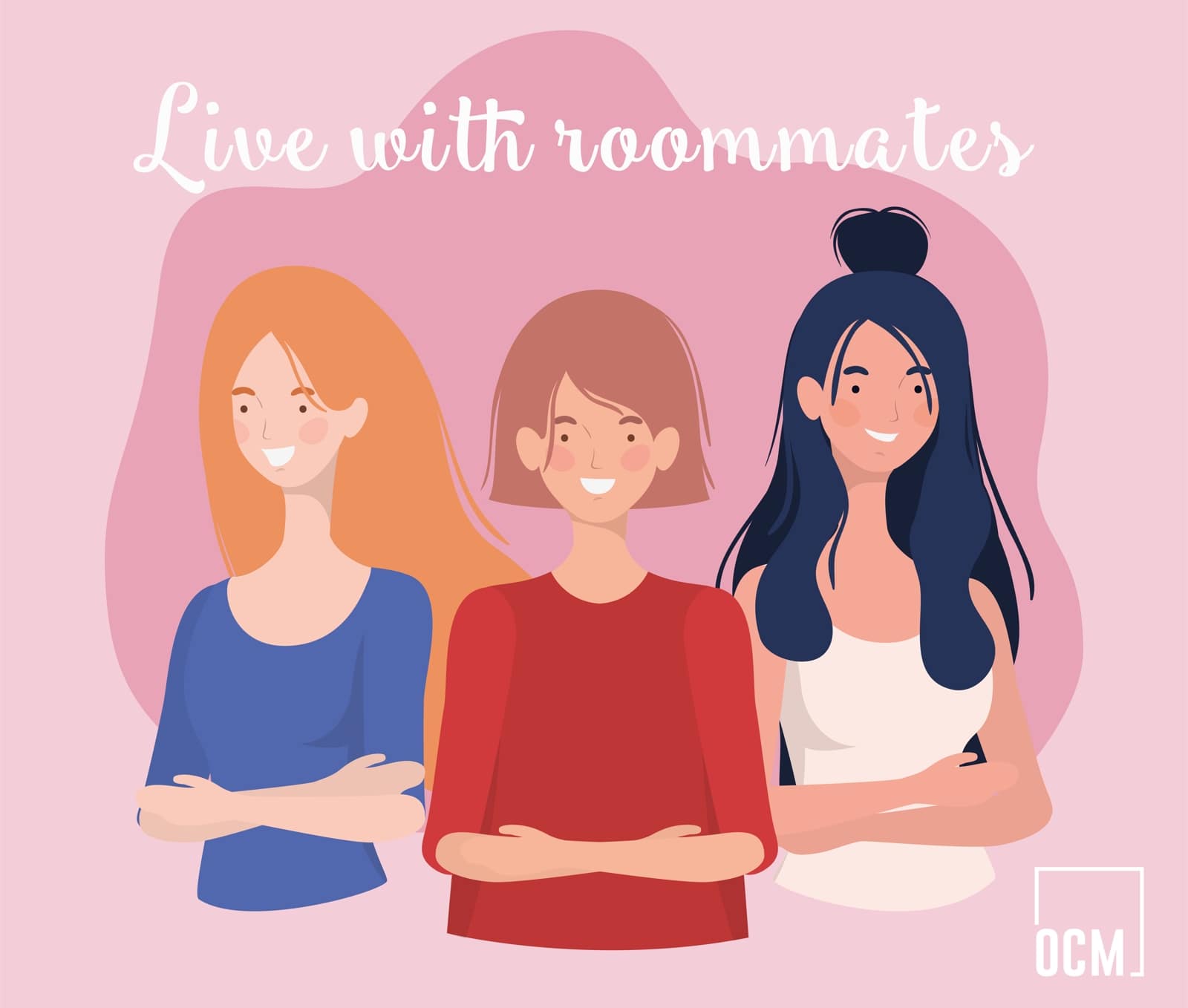 Live with roommates