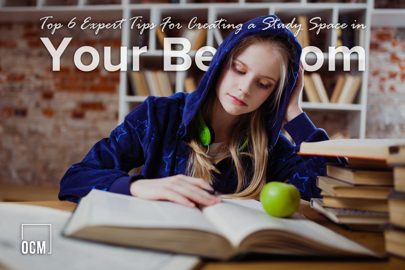 Young woman reading