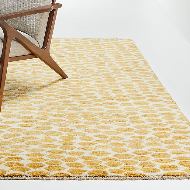 Suzette Yellow Geometric Rug - Image 1 of 3