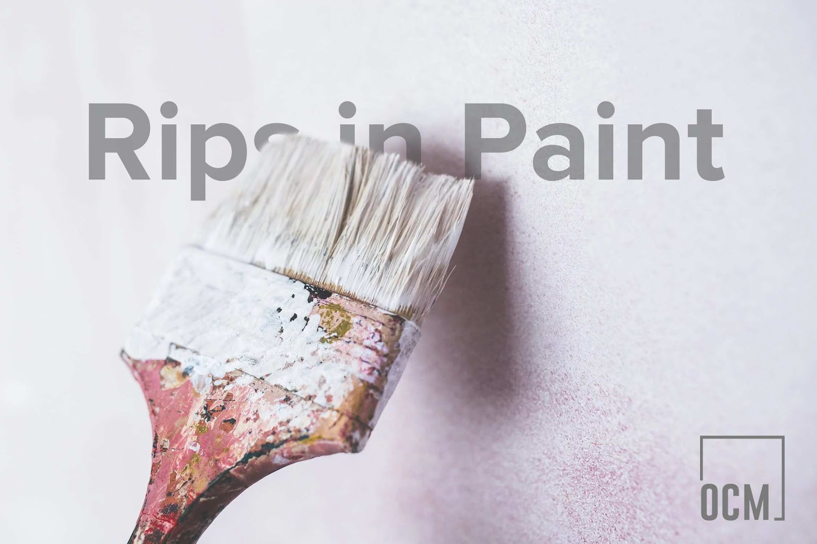 wall with paint chipped off