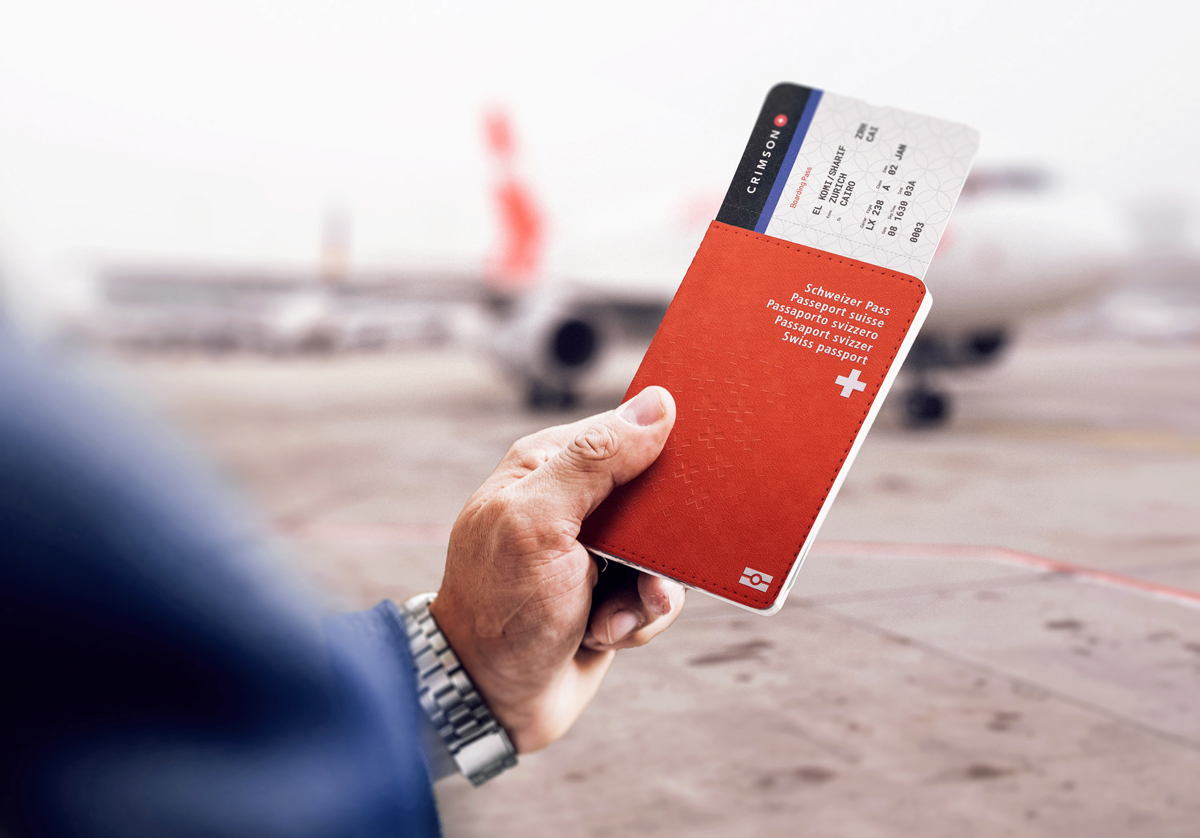 Airline boarding pass design